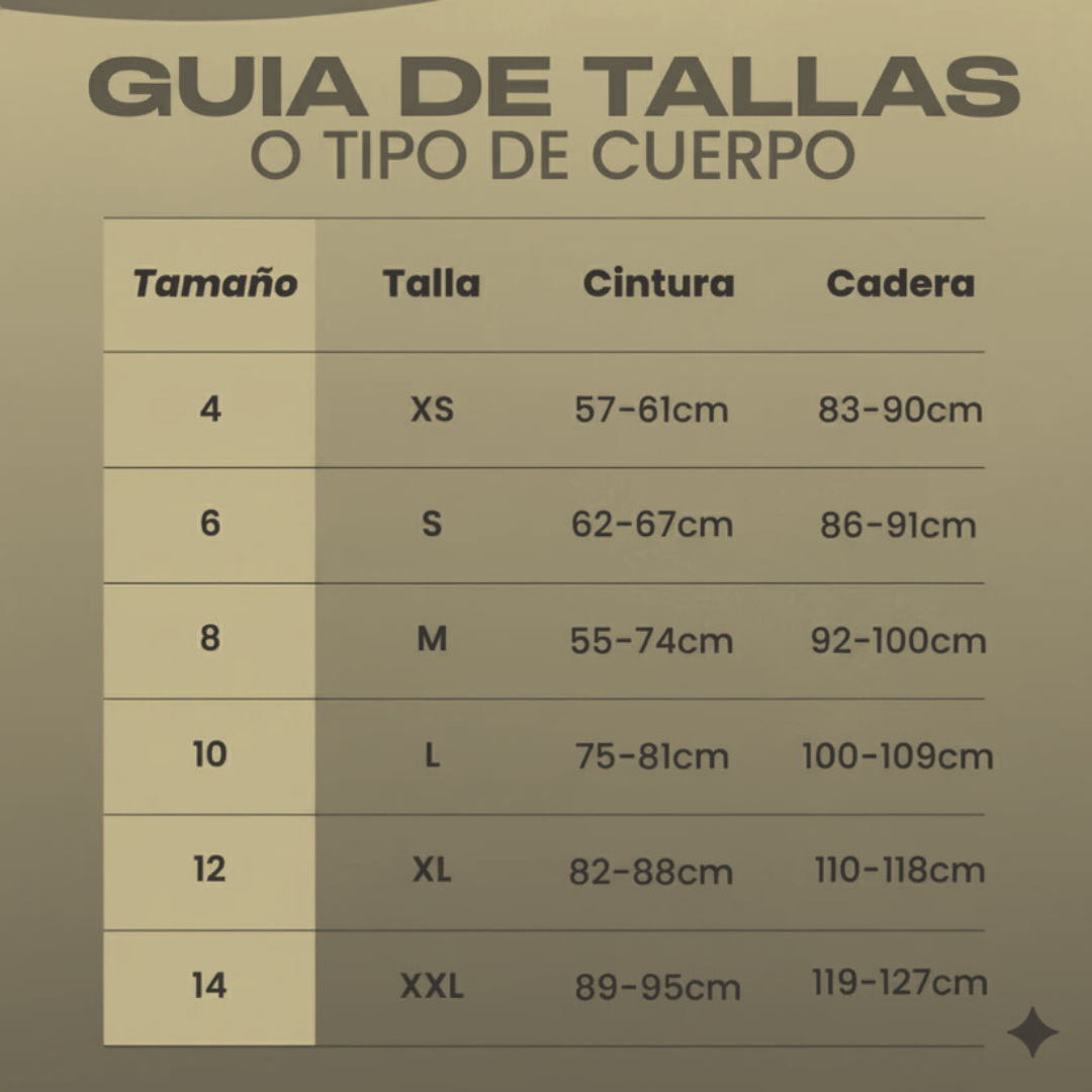 Faja Body para moldear la figura