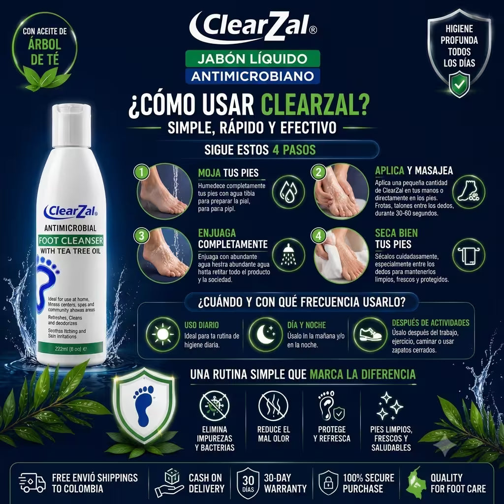 Clearzal Jabón líquido antimicrobiano