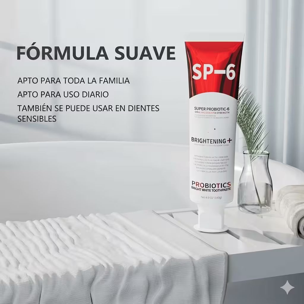 PASTA DENTAL SP-6 SUPER PROBIOTIC-6 120ML