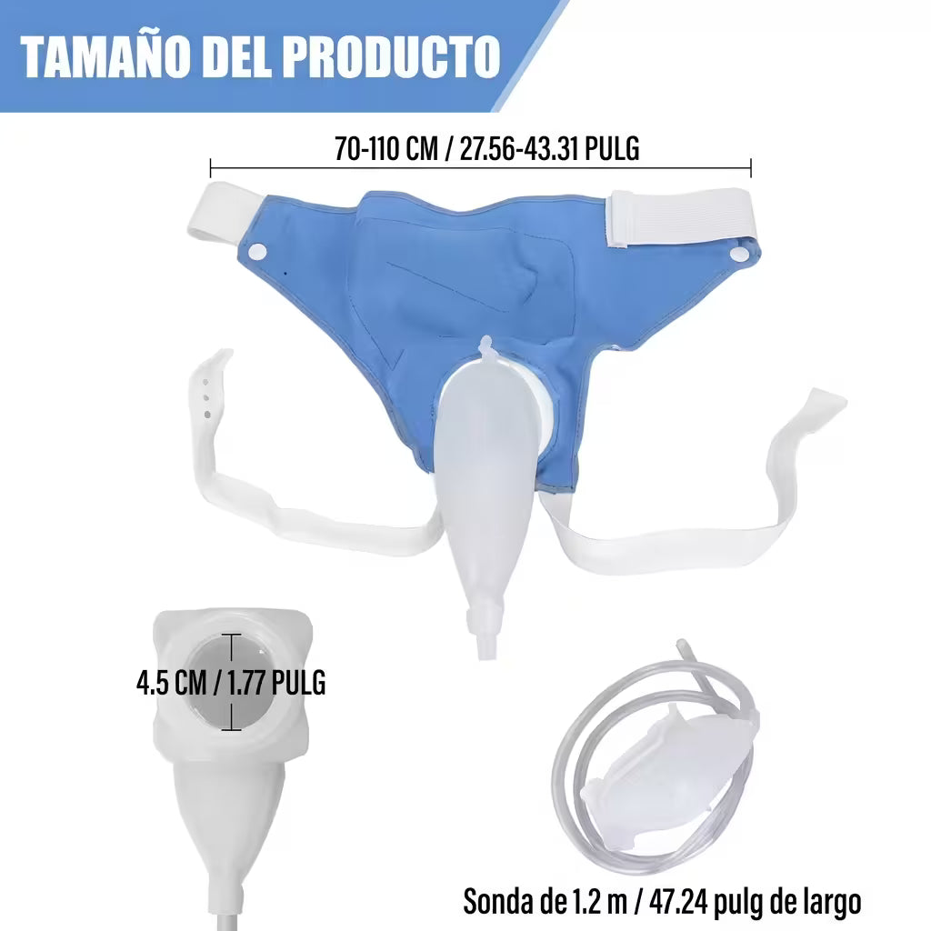 Recolector de Orina Portátil para Adulto