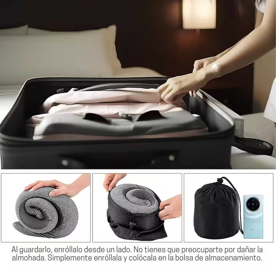 ALMOHADA VIAJERA + ACCESORIOS