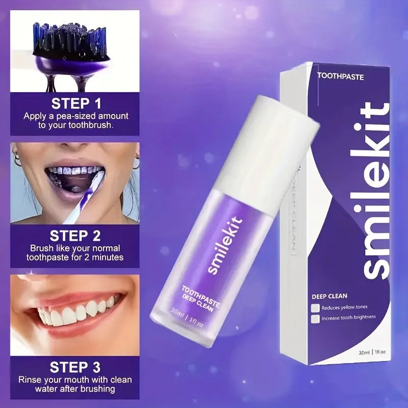 Smilekit-Espuma blanqueadora dental