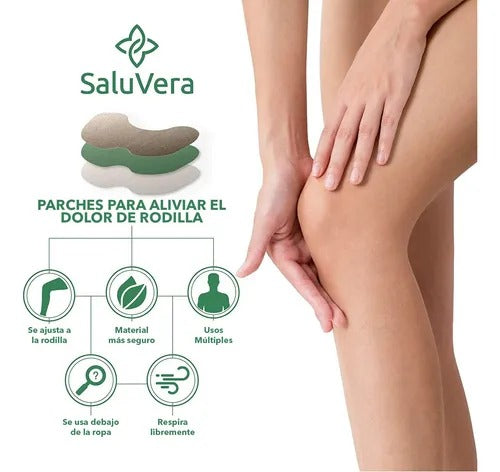 SALUVERA-PARCHES DOLOR RODILLA HERBAL