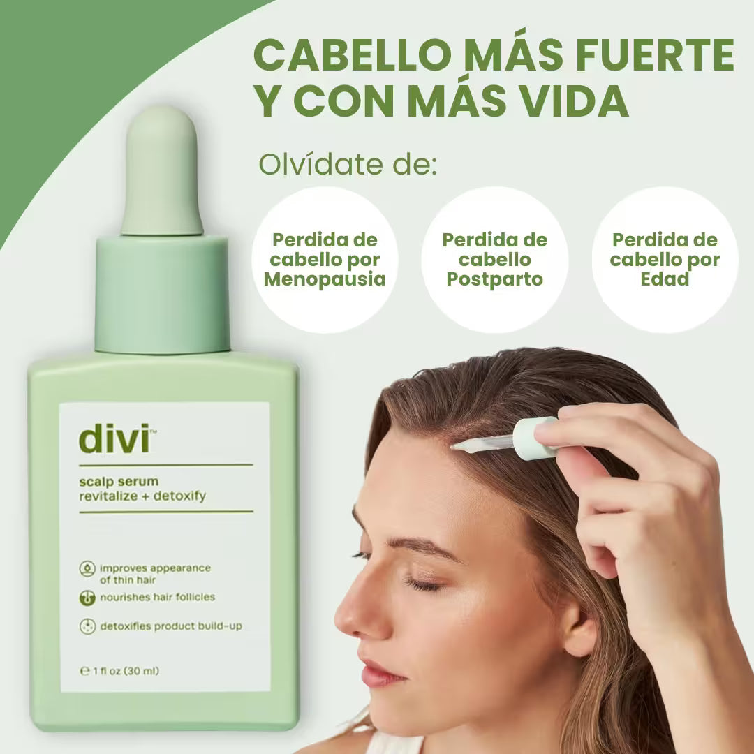 DIVI - SUERO PARA EL CUERO CABELLUDO-FORTALECIMIENTO DESDE LA RAÍZ