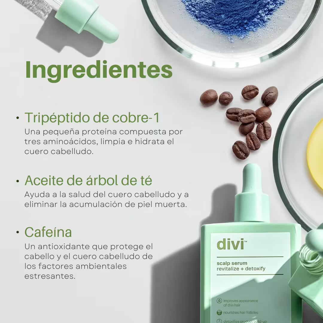 DIVI - SUERO PARA EL CUERO CABELLUDO-FORTALECIMIENTO DESDE LA RAÍZ