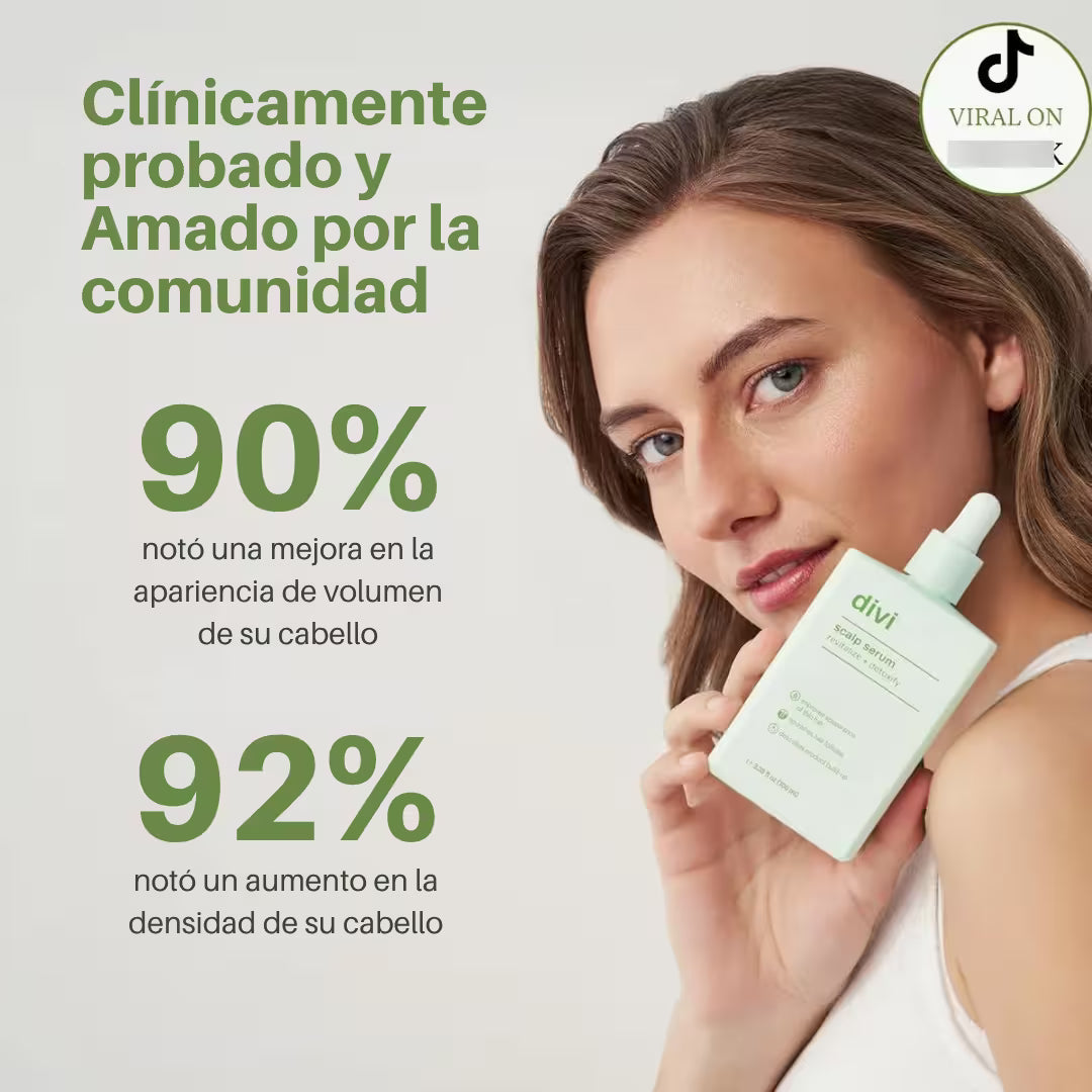 DIVI - SUERO PARA EL CUERO CABELLUDO-FORTALECIMIENTO DESDE LA RAÍZ