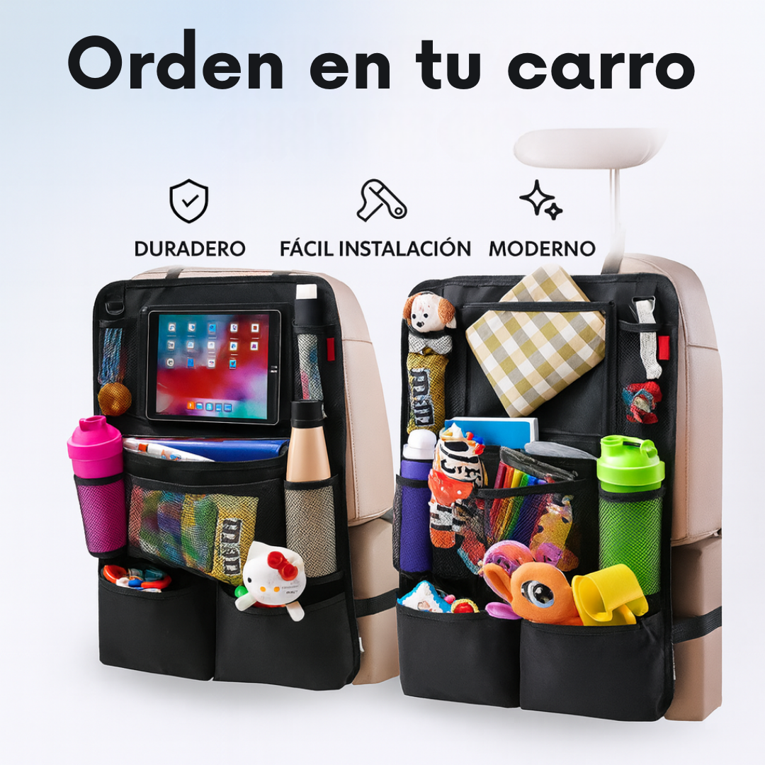 ORGANIZADOR DE ASIENTO-ORDEN INSTANTÁNEO EN TU CARRO