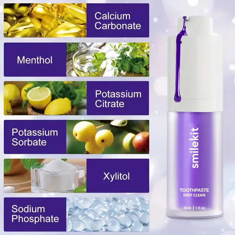 Smilekit-Espuma blanqueadora dental