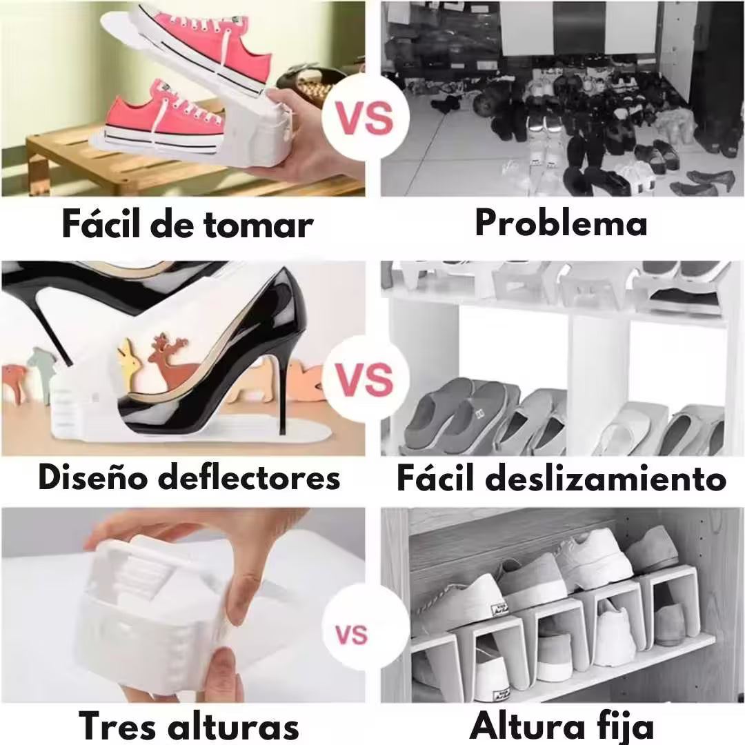 Organizador de zapatos x 5 unds