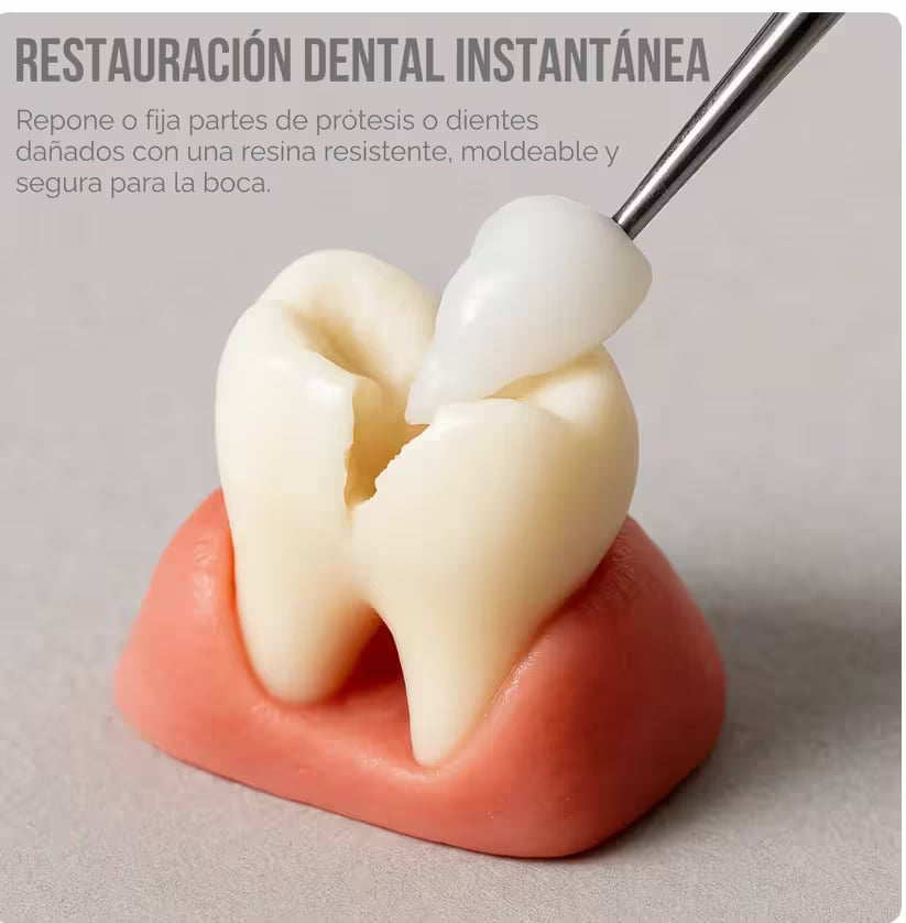 KIT DE REPARACIÓN DENTAL RESINA-FALSE TEETH
