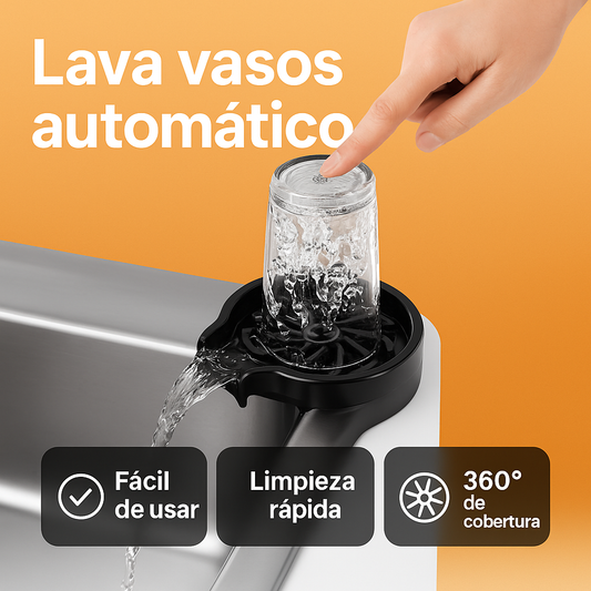 Lava vasos automático