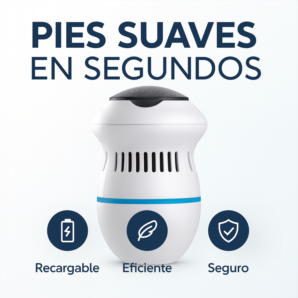 Removedor de Callos recargable Pies