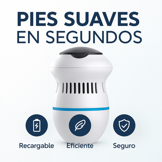 Removedor de Callos recargable Pies