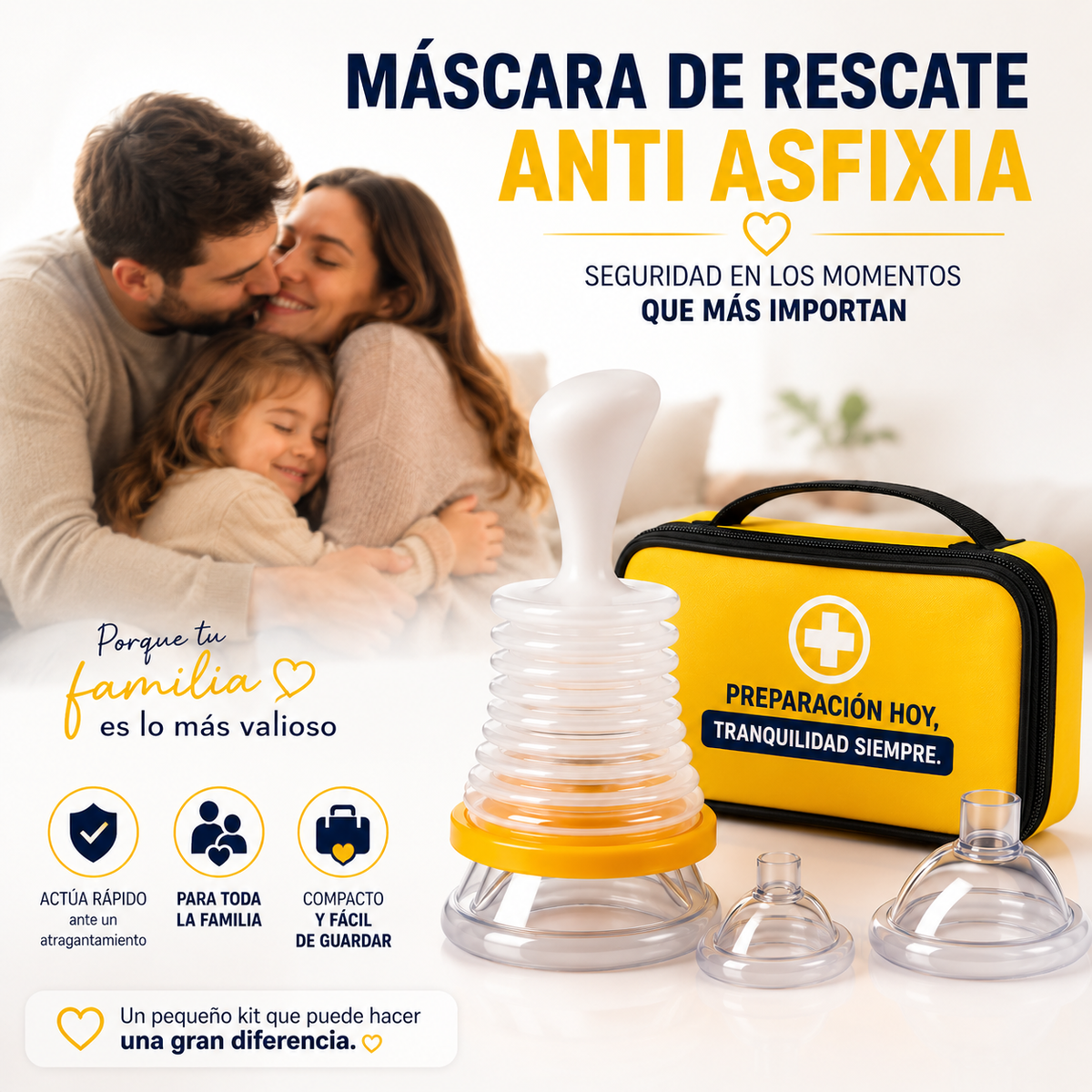 KIT DE RESCATE ANTI ASFIXIA