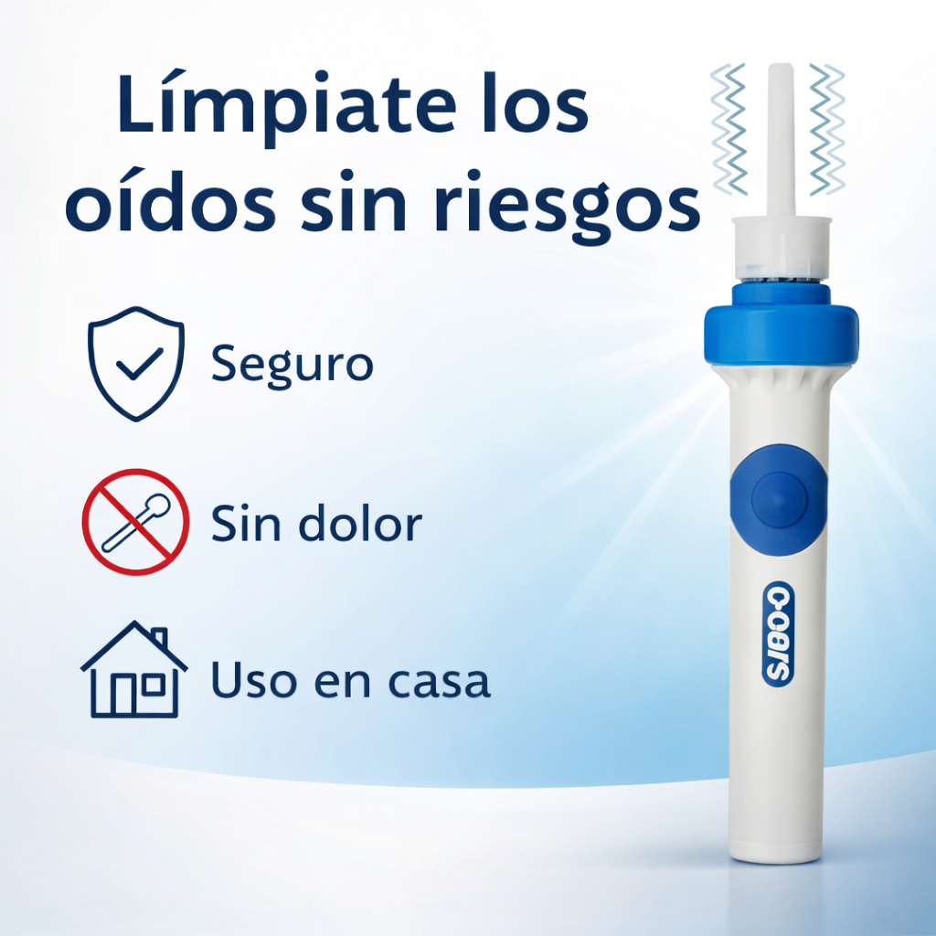 Aspirador de cera-La forma segura de limpiar tus oídos