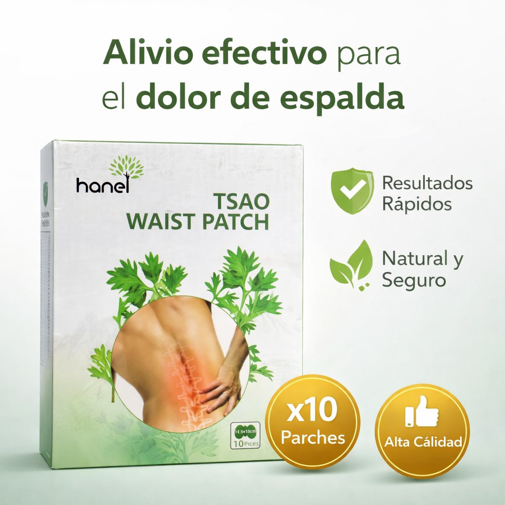Parches para dolor de Espalda  x10 und