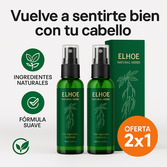 ELHOE 2x1-SPRAY CRECIMIENTO ACELERADO DEL CABELLO