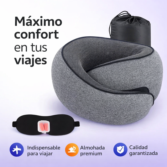 ALMOHADA VIAJERA + ACCESORIOS