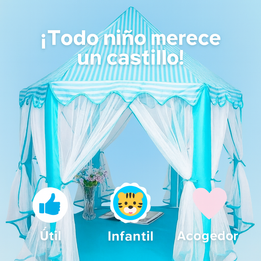 CASTILLO DE VELO INFANTIL-EL RINCÓN FAVORITO DE TODO NIÑO