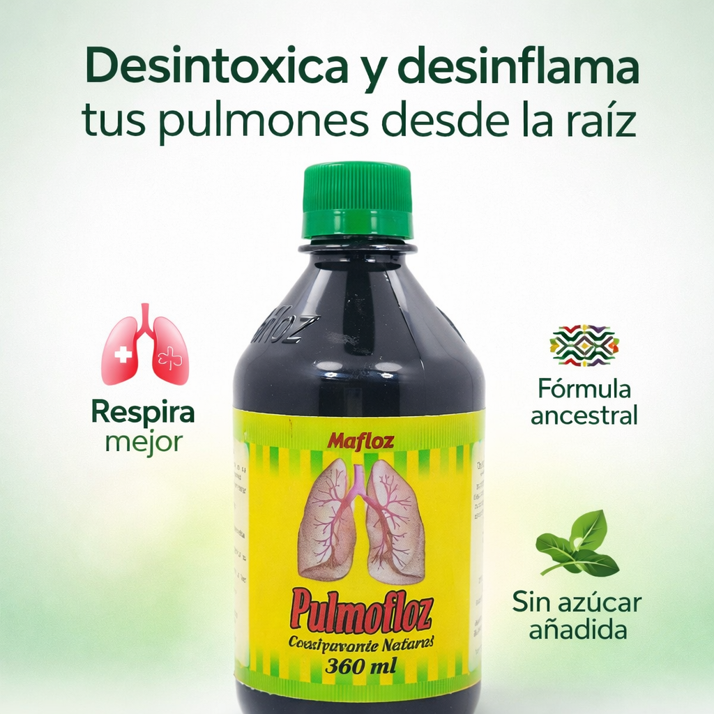 PULMOFLOZ-Limpia y libera tus pulmones de forma natural desde la raíz
