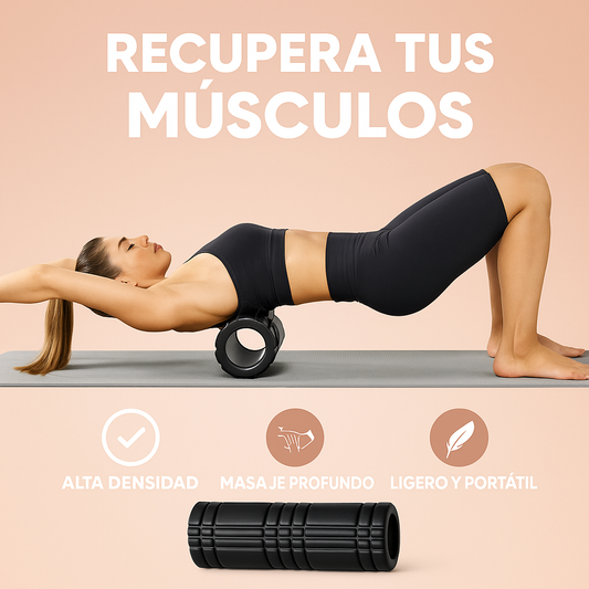 Foam Roller-Rodillo De Recuperacion Muscular