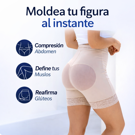 Short Moldeador de Control Alto-Control suave que realza tu figura naturalmente.