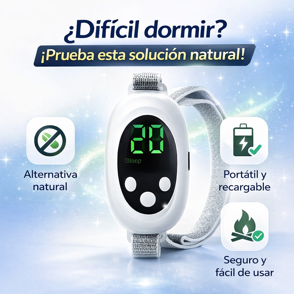 SleepZen-Dispositivo De Ayuda Para Dormir y con la ansiedad.