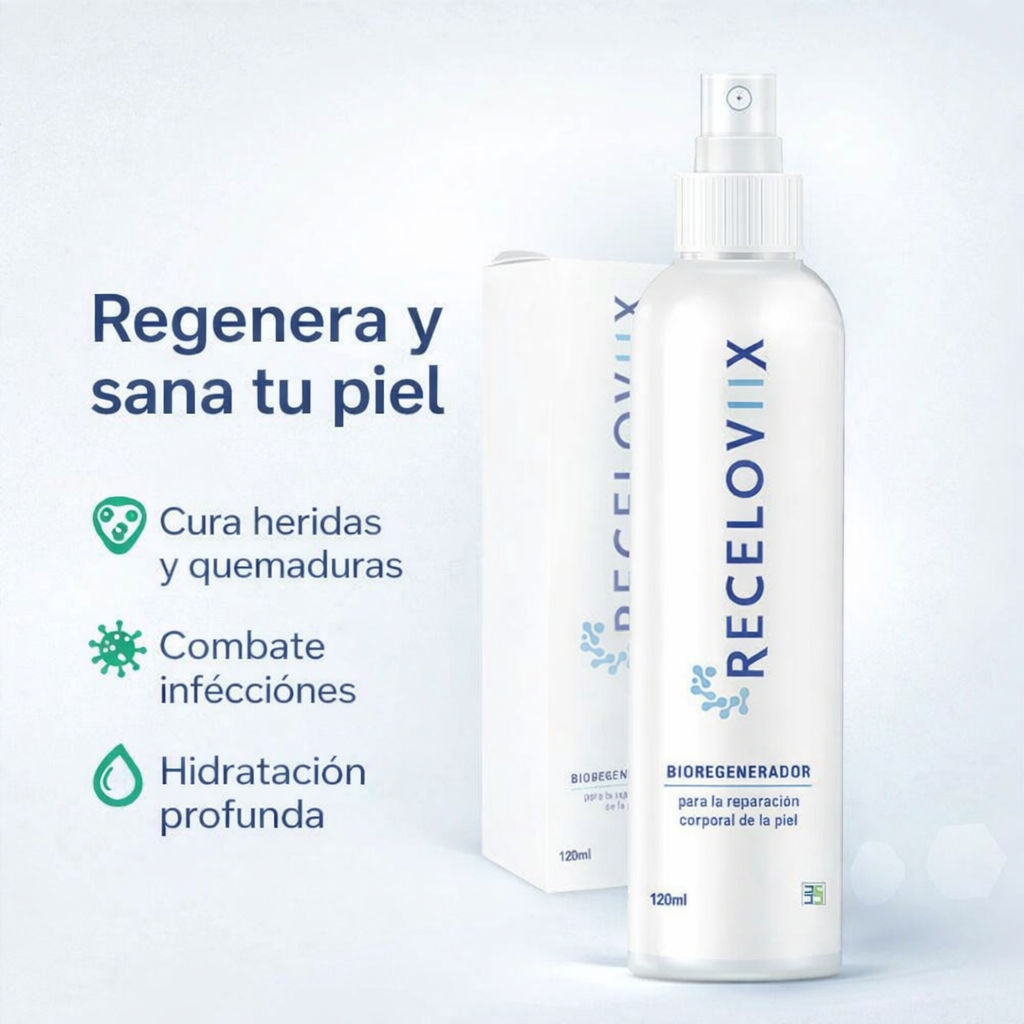 RECELOVIIX-Regeneración y cuidado profundo para tu piel.