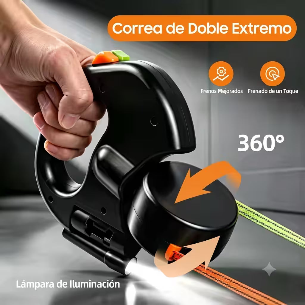 Correa para perros de doble tracción