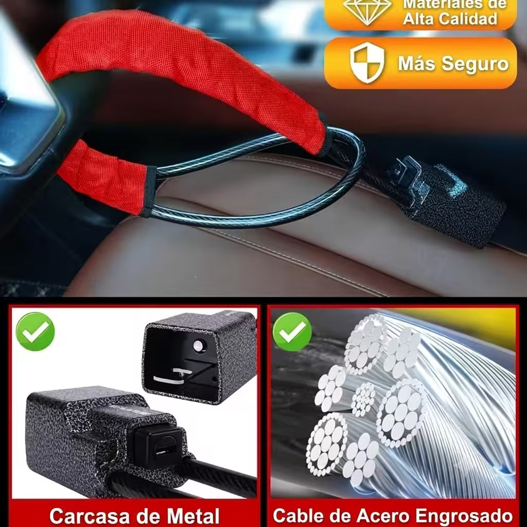 bloqueo de seguridad para Volante de Carro.