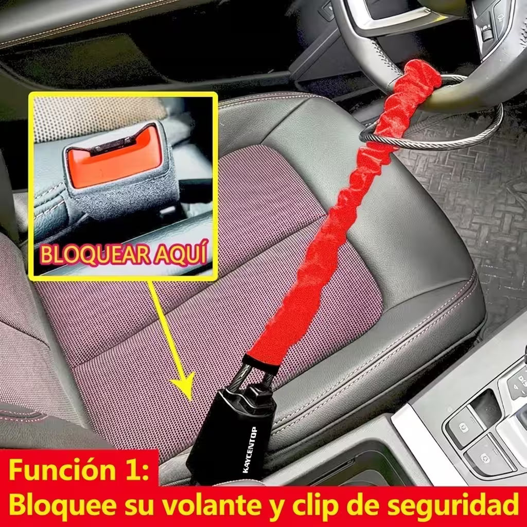 bloqueo de seguridad para Volante de Carro.