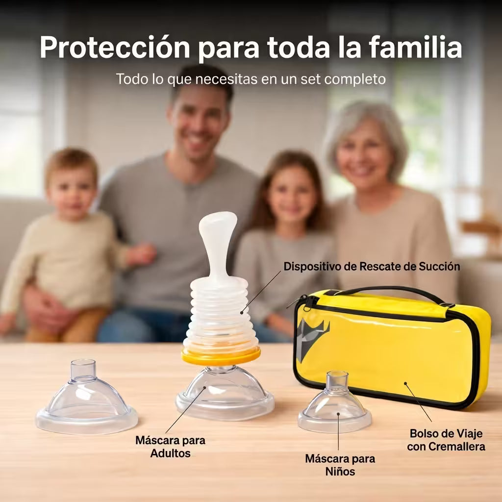 KIT DE RESCATE ANTI ASFIXIA