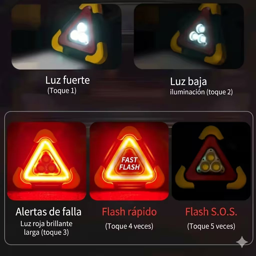 LUZ LED DE EMERGENCIA PARA AUTO