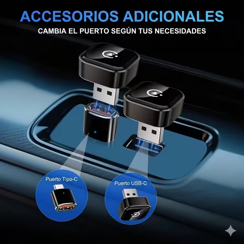 Car play Adaptador para carro-Carplay y Android Auto