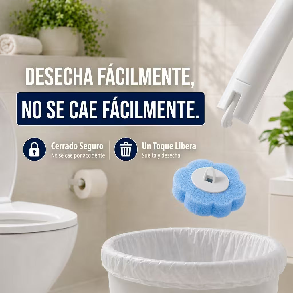 CEPILLO  LIMPIEZA INODORO BAÑO