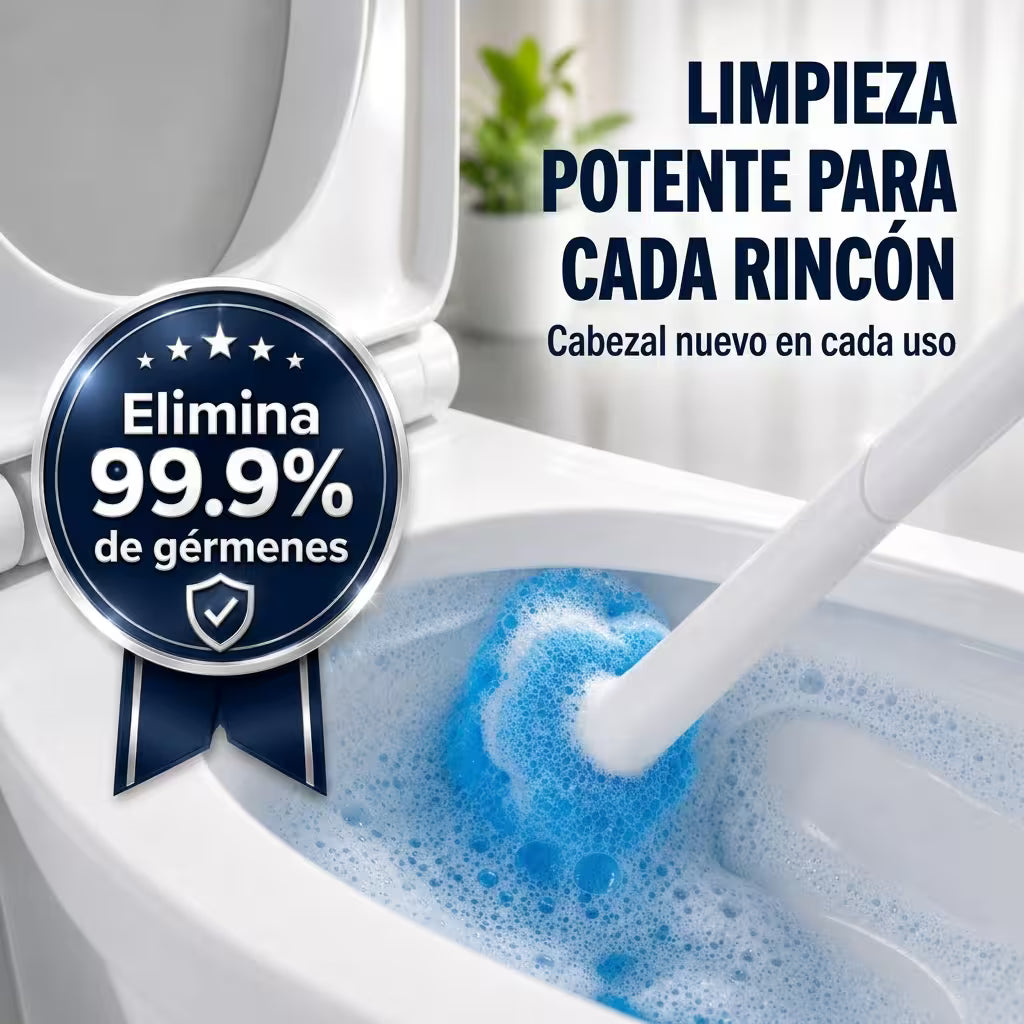 CEPILLO  LIMPIEZA INODORO BAÑO