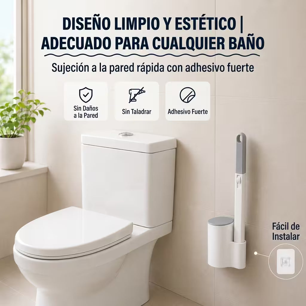 CEPILLO  LIMPIEZA INODORO BAÑO