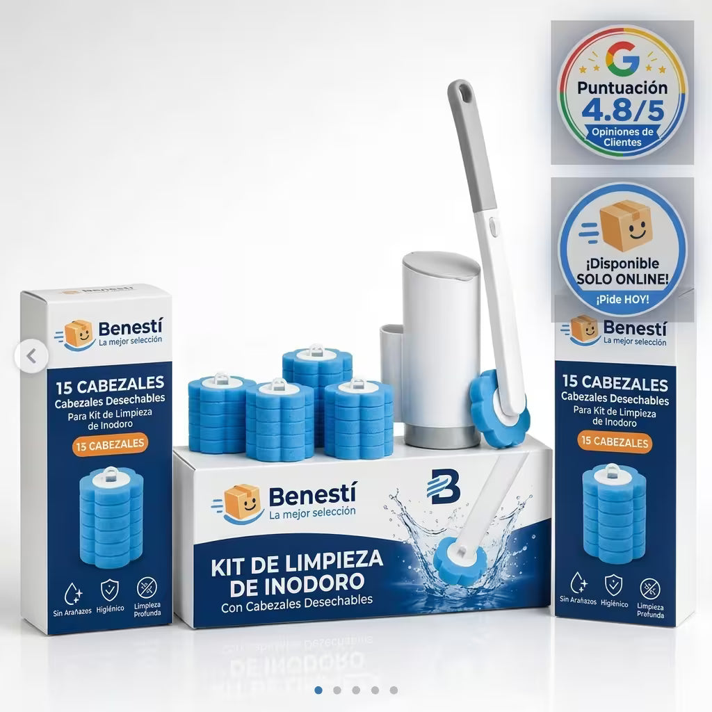 CEPILLO  LIMPIEZA INODORO BAÑO