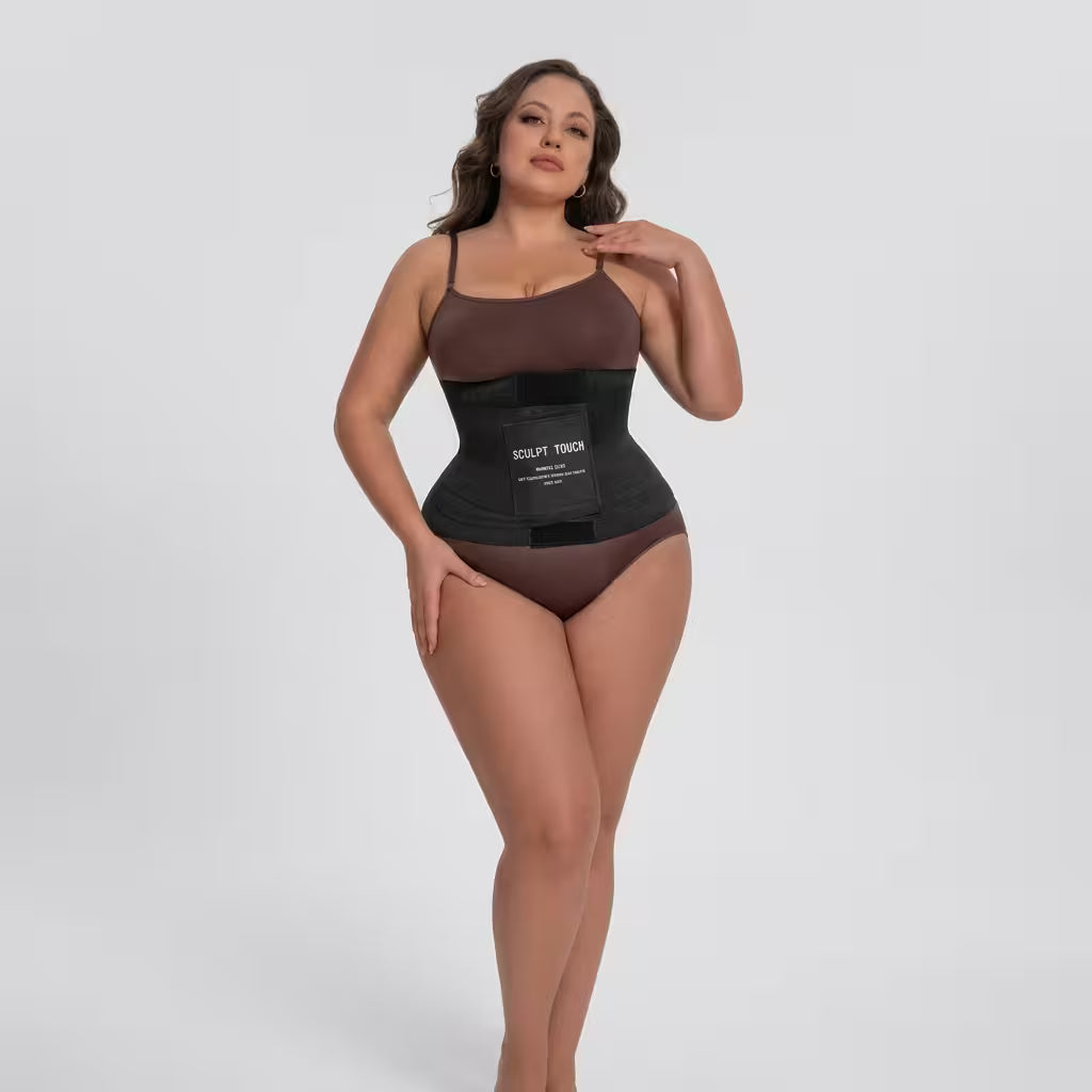 Faja de Cintura Ajustable de 3 Capas para Mujeres