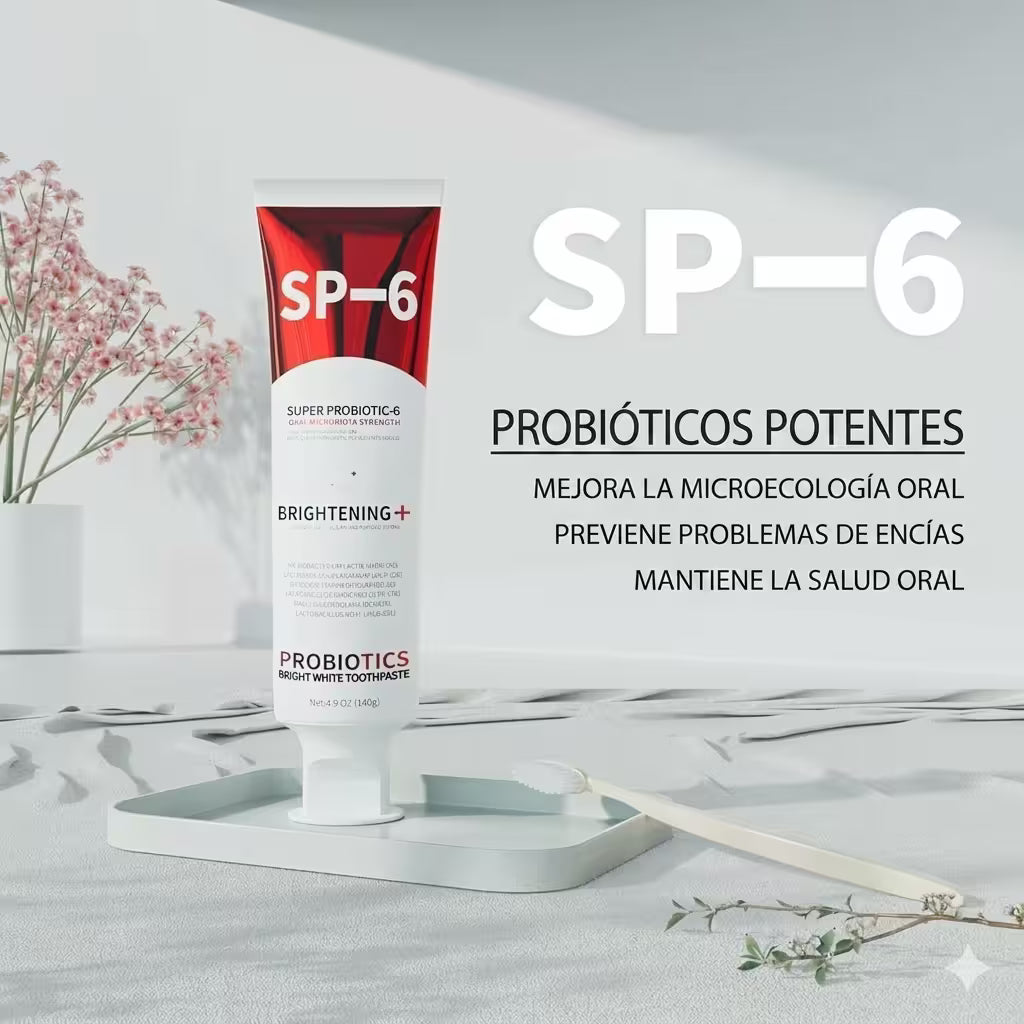 PASTA DENTAL SP-6  SUPER PROBIOTIC-6 120ML
