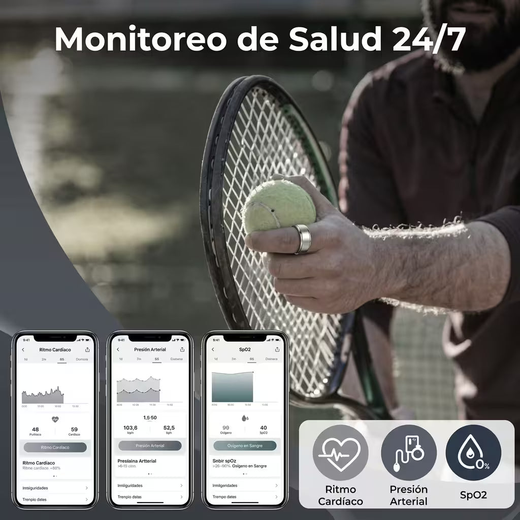 Smart Ring-Tu bienestar, al alcance de tu mano.
