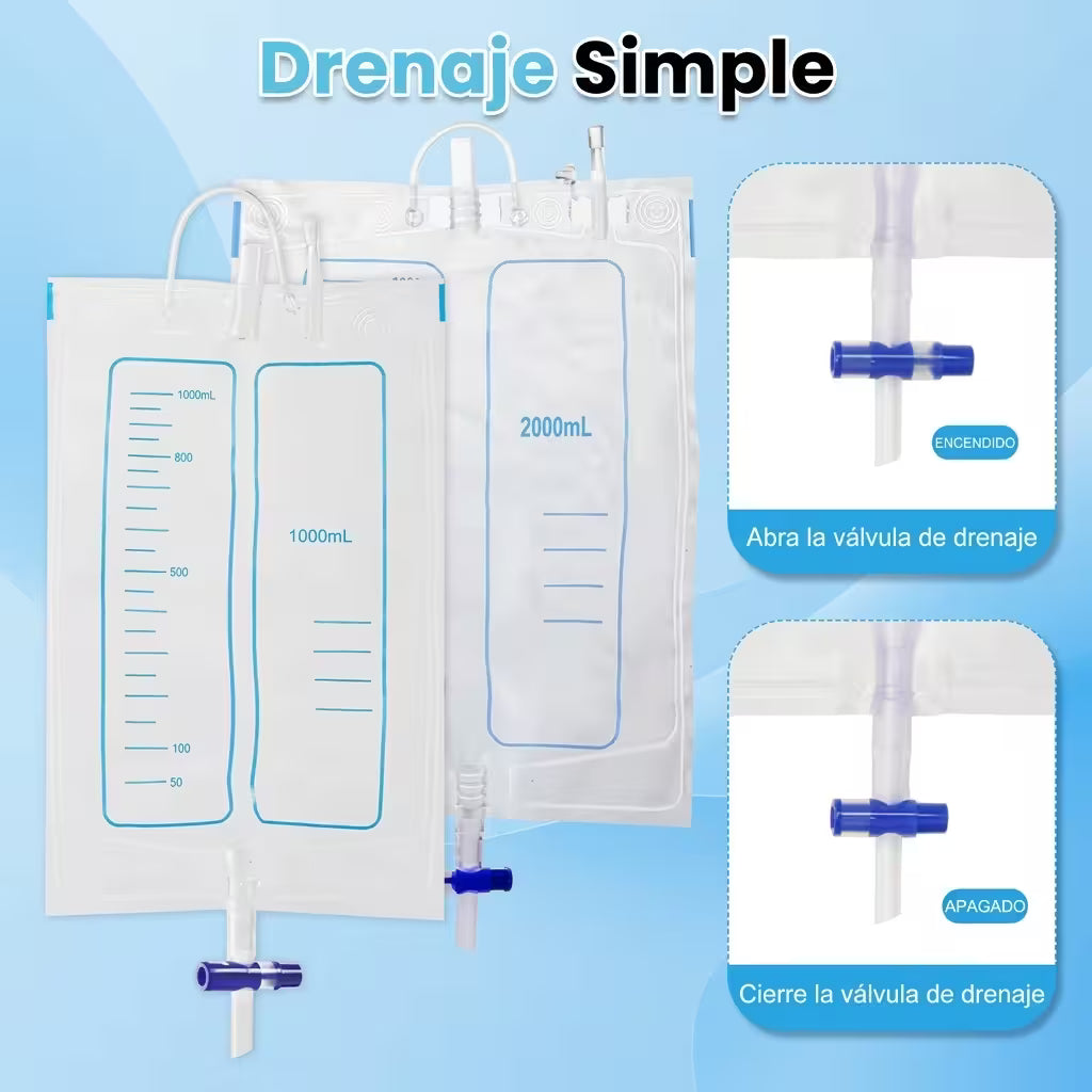 Recolector de Orina Portátil para Adulto