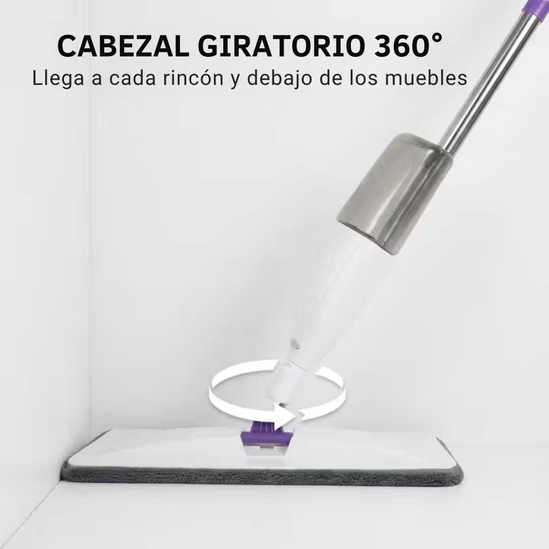 SET TRAPERO / MOPA CON MANGO Y SPRAY