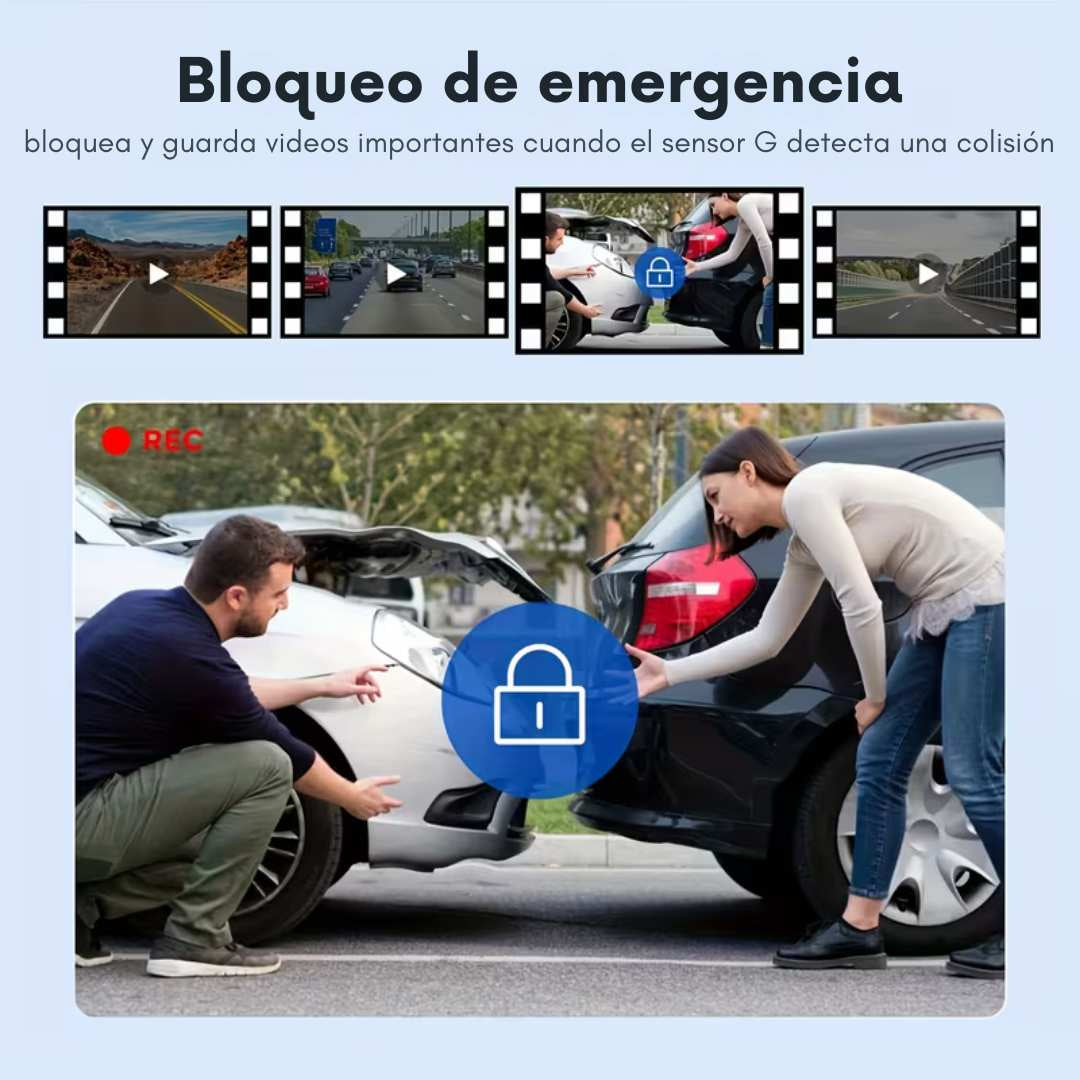 Cámara Para Carro 3 en 1 Black Box-Seguridad y registro en cada viaje