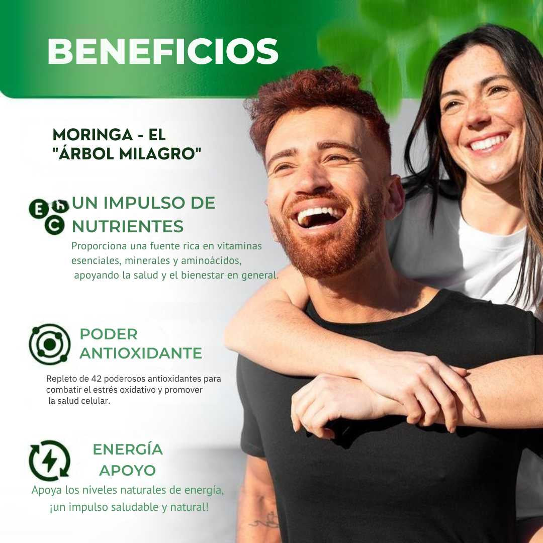 2 x Moringa Rosabella Capsulas-Recupera tu energía de forma natural.