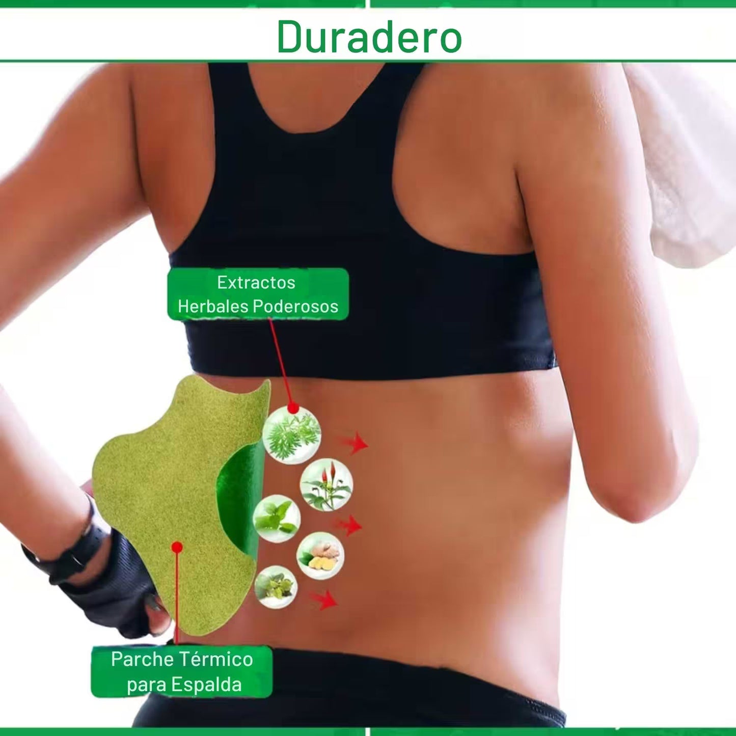 Parches para dolor de Espalda  x10 und