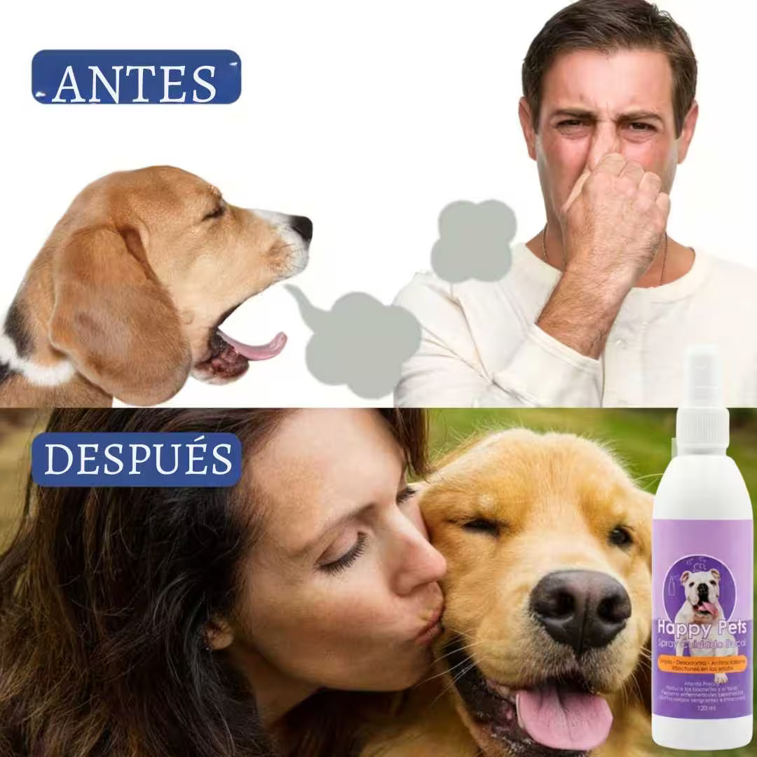 HAPPY PETS-SPRAY CUIDADO BUCAL MASCOSTAS