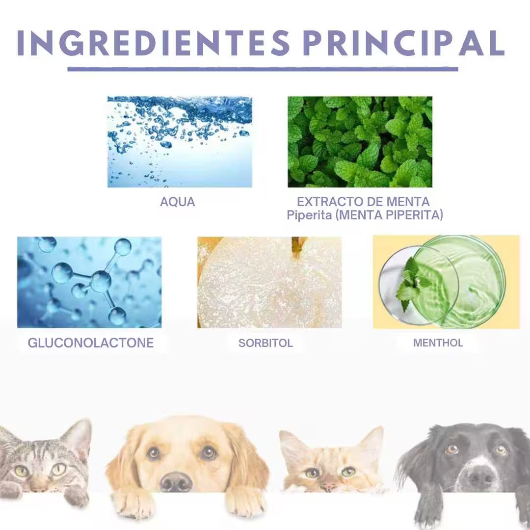 HAPPY PETS-SPRAY CUIDADO BUCAL MASCOSTAS