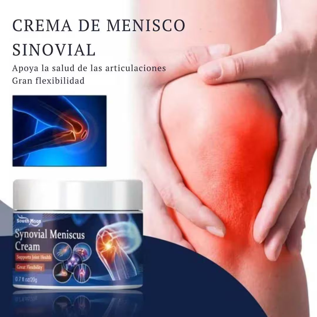 Crema Para El Cuidado De Meniscos-Alivio profundo que mejora tu movilidad desde la primera aplicación.