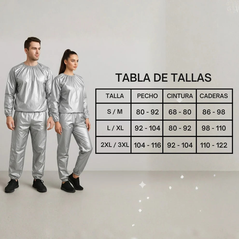 Traje quema grasa - triplica la sudoración